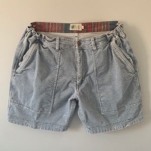 Corduroy mens shorts